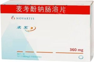 【米芙】麦考酚钠肠溶片 价格¥1160.00 购买药店北京美信康年大药房 适应症适用于与环孢素和皮质类固醇合用，用于对接受同种异体肾移植成年患者急性排斥反应的预防