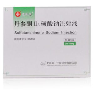【诺新康】丹参酮ⅡA磺酸钠注射液   购买药店北京美信康年大药房 价格¥156.00元/盒  适应症可用于冠心病、心绞痛、心肌梗死  也可用于室性早搏。临床疗效