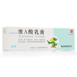 【重庆华邦】维A酸乳膏 价格¥13.50 购买药店北京美信康年大药房 适应症寻常痤疮、扁平疣、黏膜白斑、毛发红糠疹、毛囊角化病及银屑病的辅助治疗