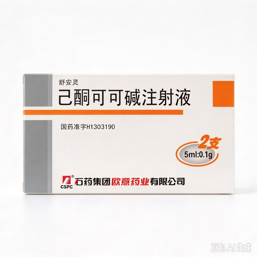 【舒安灵】己酮可可碱注射液 价格¥95.00 购买药店北京美信康年大药房 适应症用于缺血性中风后脑循环的改善，同时可用于周围血管病，如伴有间歇性的跛行的慢性闭塞性脉管炎等的治疗