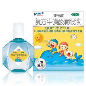【小乐敦】复方牛磺酸滴眼液 价格¥24.00 购买药店北京美信康年大药房 适应症主要用于15岁以下儿童，以缓解视疲劳和慢性结膜炎或伴有结膜充血者